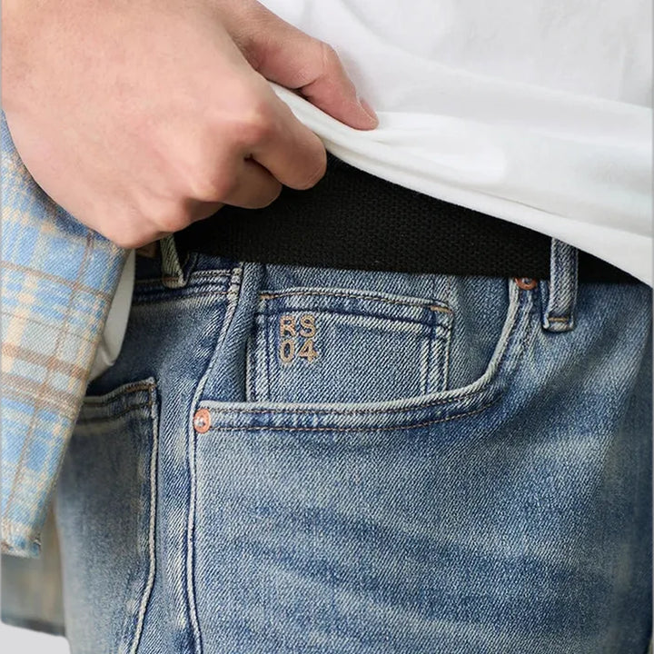 Midweight stretchable casual men's jeans