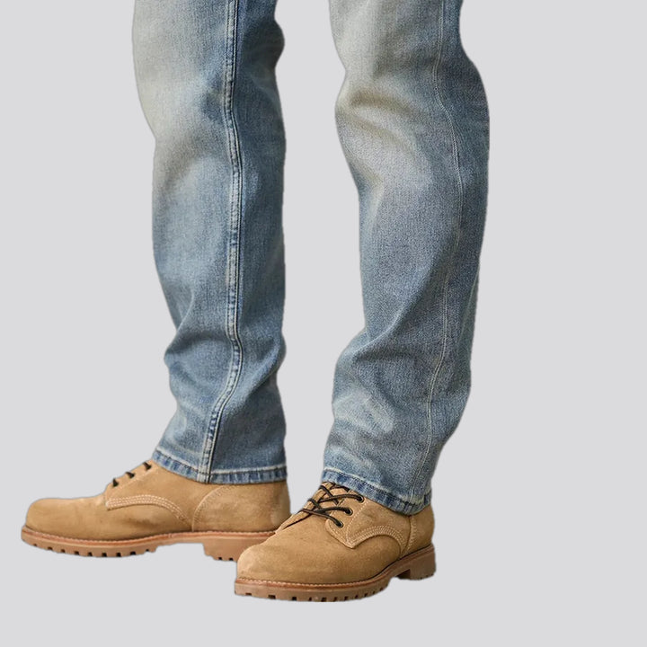 Midweight stretchable casual men's jeans
