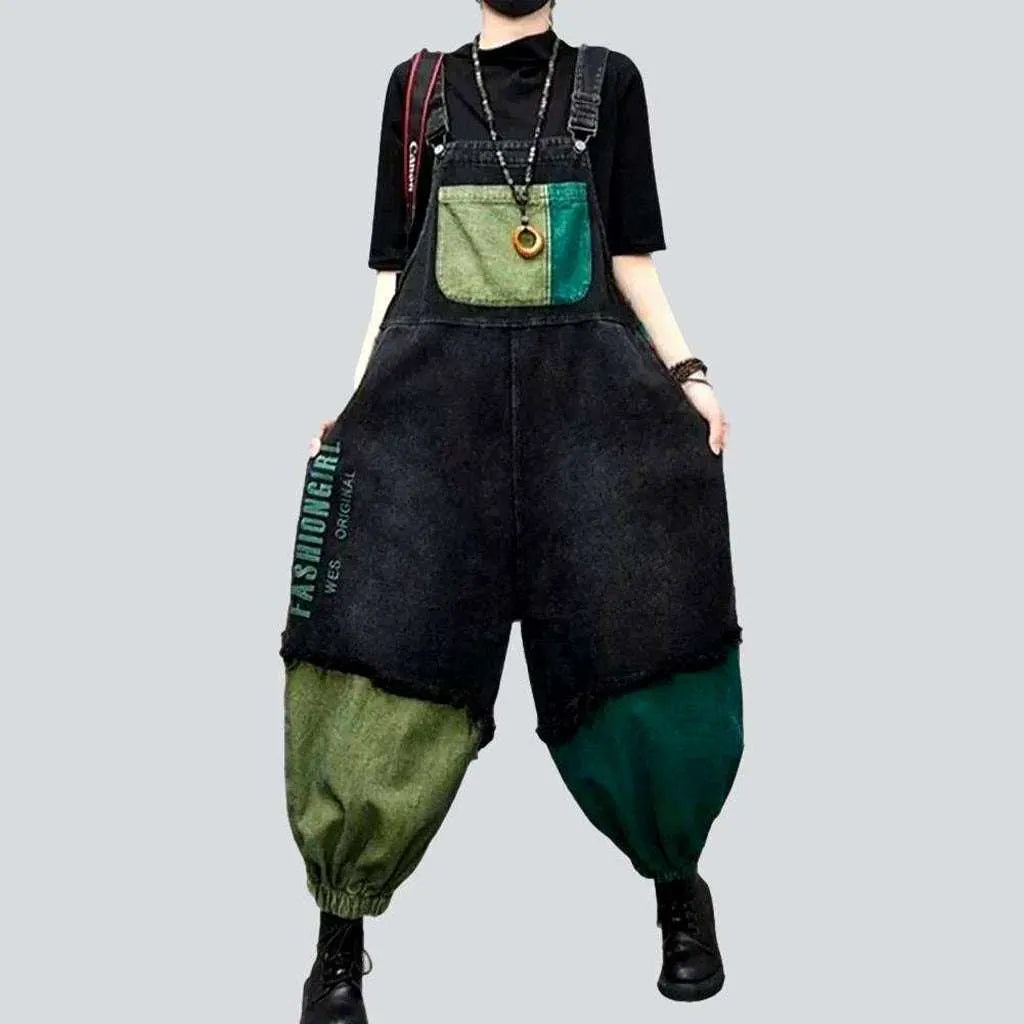 Vintage jeans overall for women | Jeans4you.shop